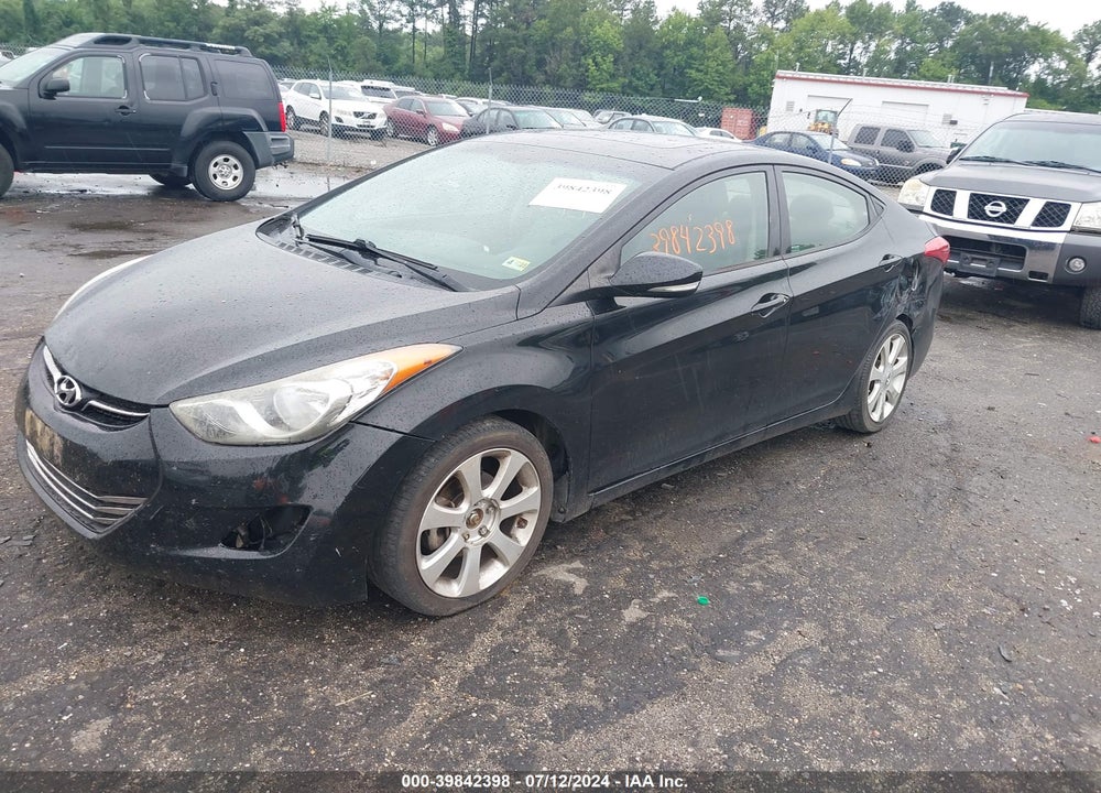 2013 HYUNDAI ELANTRA LIMITED VIN: 5NPDH4AE7DH204010