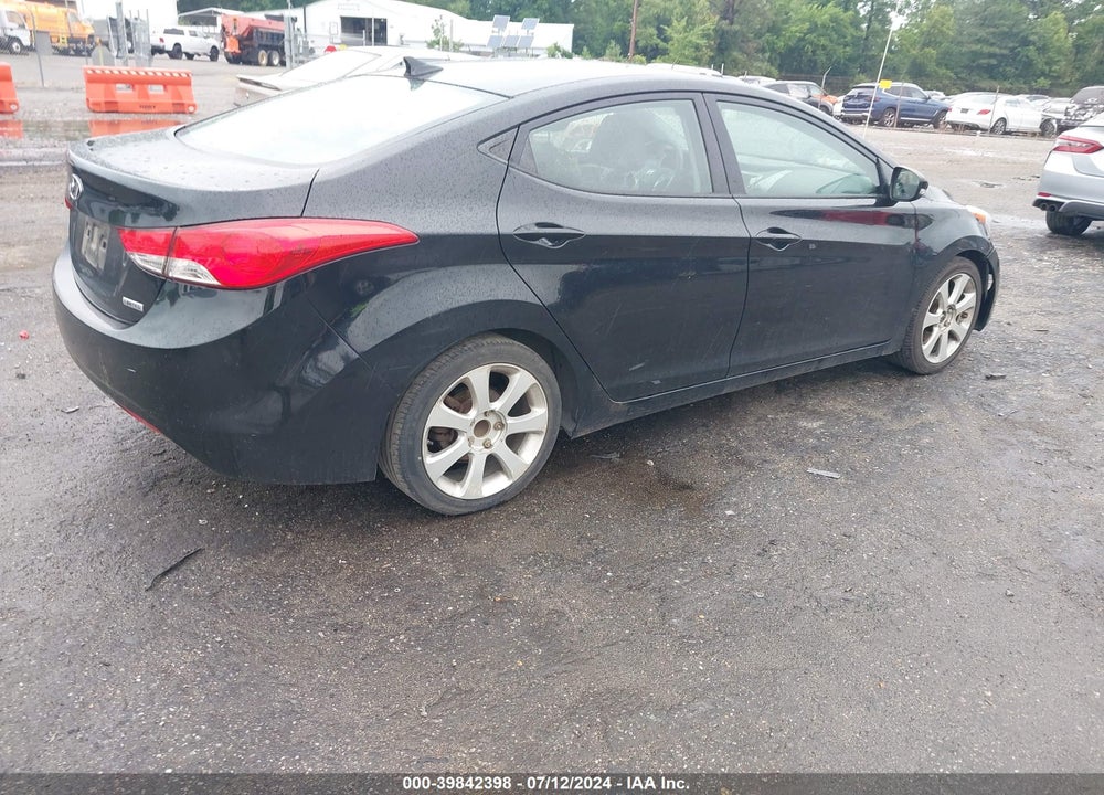 2013 HYUNDAI ELANTRA LIMITED VIN: 5NPDH4AE7DH204010