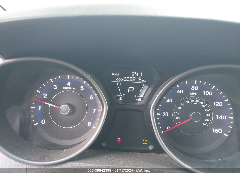 2013 HYUNDAI ELANTRA LIMITED VIN: 5NPDH4AE7DH204010