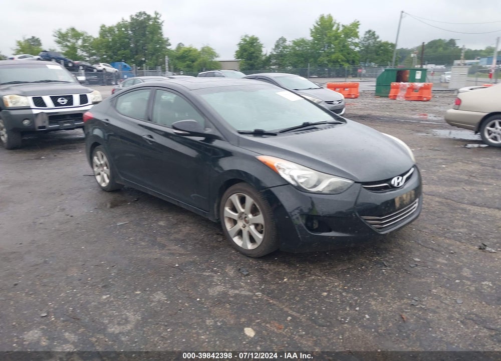 2013 HYUNDAI ELANTRA LIMITED VIN: 5NPDH4AE7DH204010