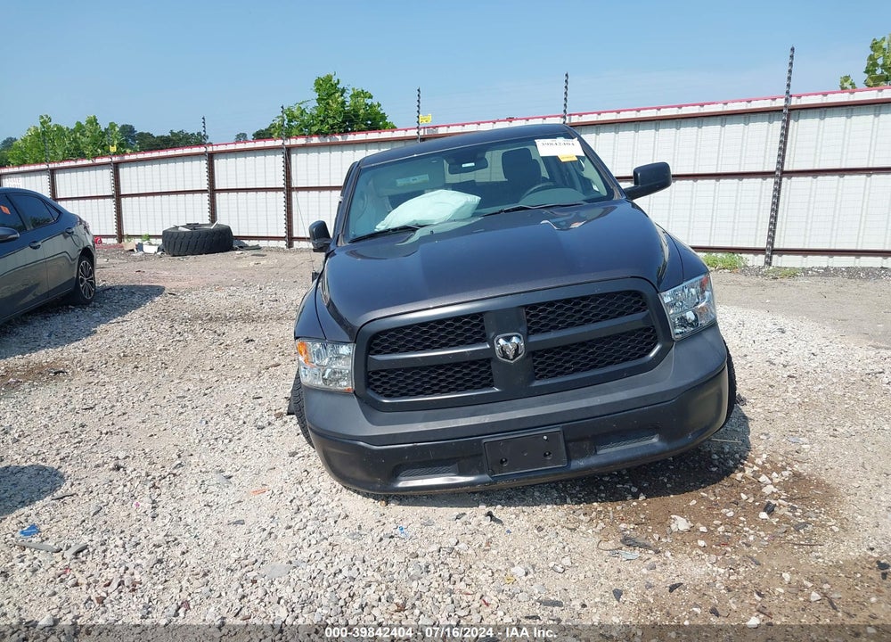 2019 RAM 1500 CLASSIC TRADESMAN QUAD CAB 4X4 6'4 BOX VIN: 1C6RR7FG6KS578614