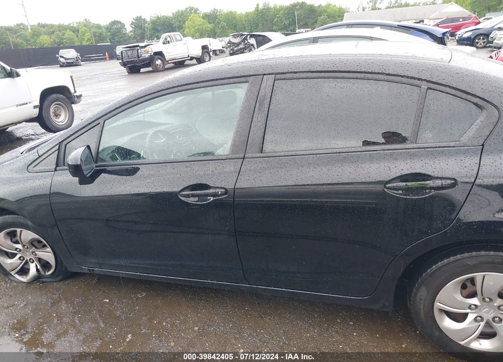 2015 HONDA CIVIC LX VIN: 19XFB2F56FE095263