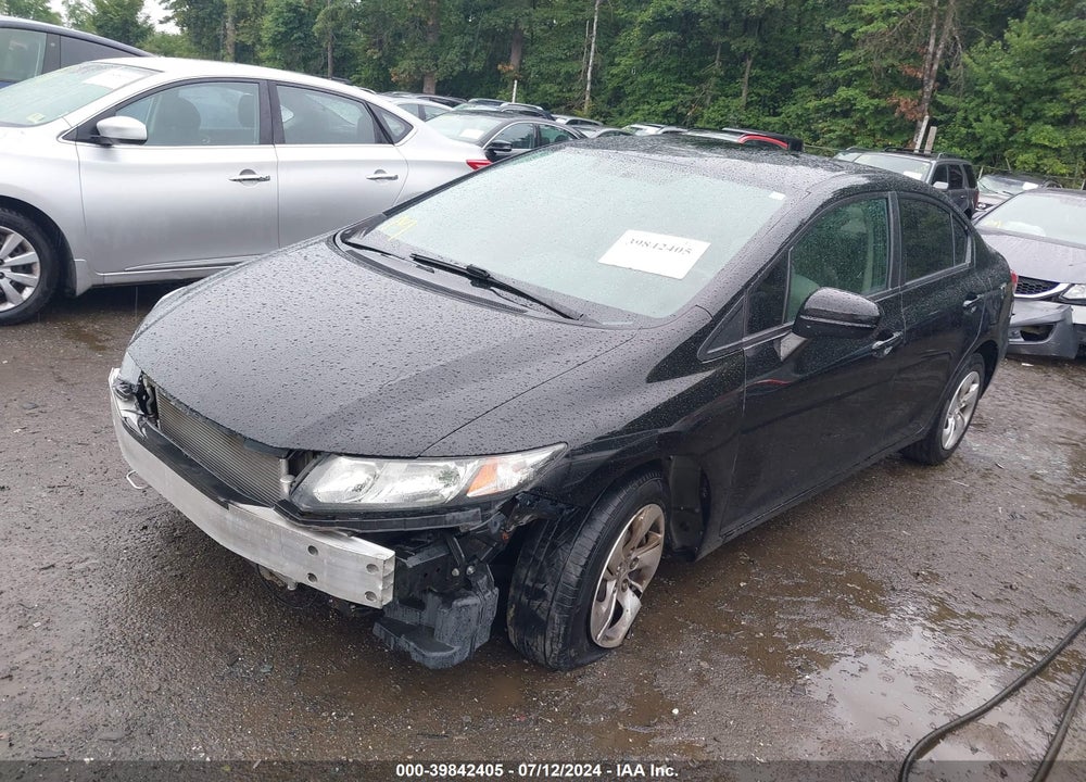 2015 HONDA CIVIC LX VIN: 19XFB2F56FE095263