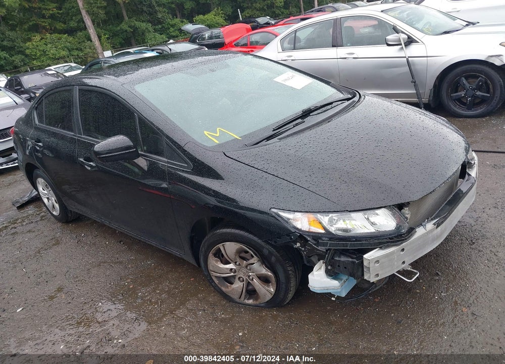 2015 HONDA CIVIC LX VIN: 19XFB2F56FE095263