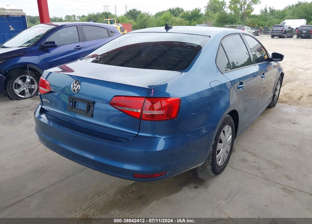 2015 VOLKSWAGEN JETTA 2.0L S VIN: 3VW2K7AJ5FM357468