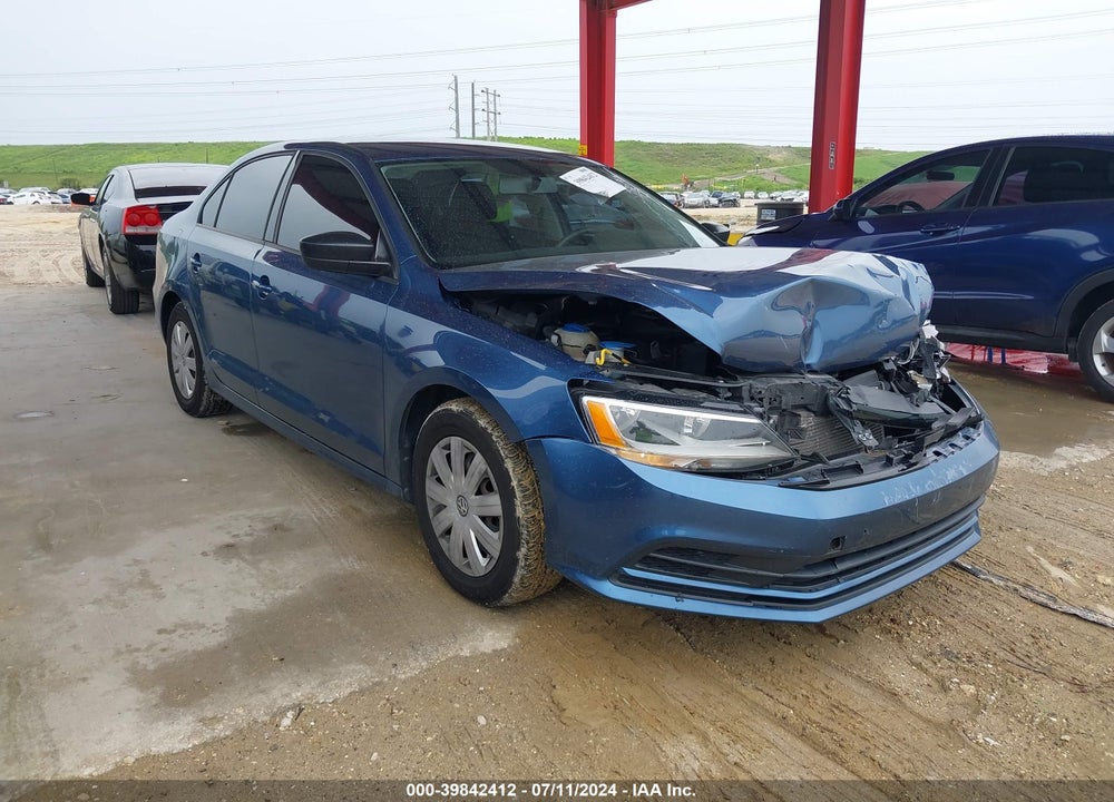 2015 VOLKSWAGEN JETTA 2.0L S VIN: 3VW2K7AJ5FM357468