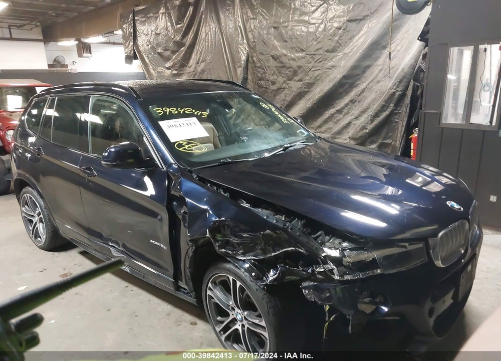 2017 BMW X3 XDRIVE28I VIN: 5UXWX9C38H0T21505