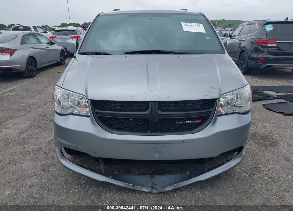 2018 DODGE GRAND CARAVAN SXT VIN: 2C4RDGCG4JR250393