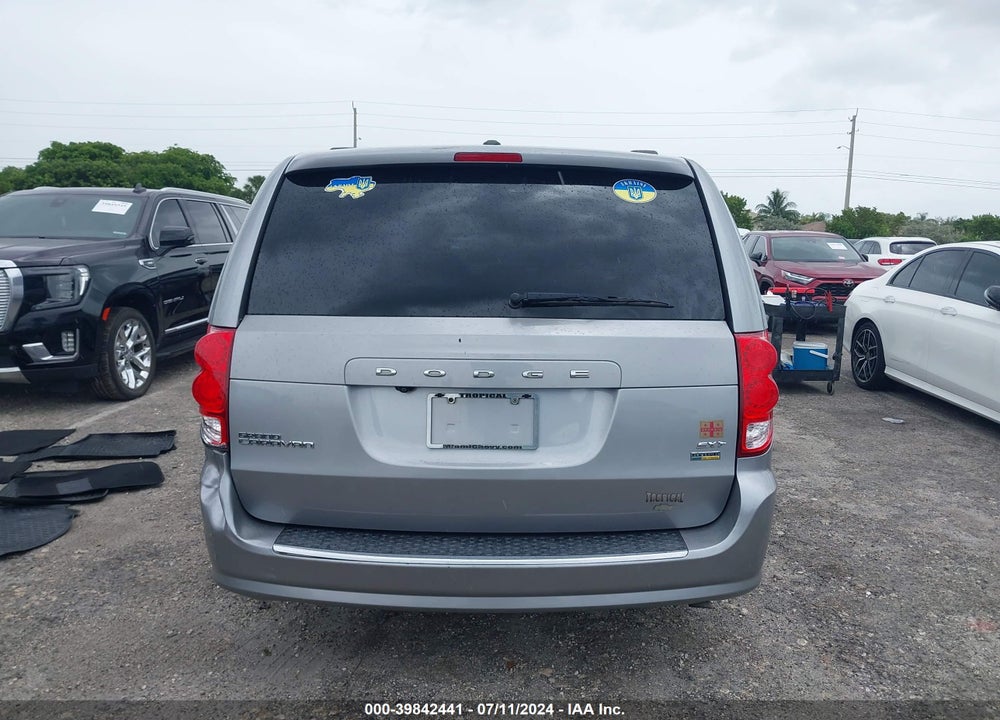 2018 DODGE GRAND CARAVAN SXT VIN: 2C4RDGCG4JR250393