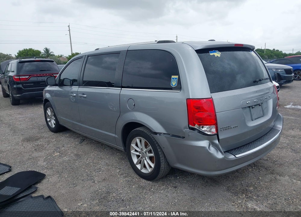 2018 DODGE GRAND CARAVAN SXT VIN: 2C4RDGCG4JR250393