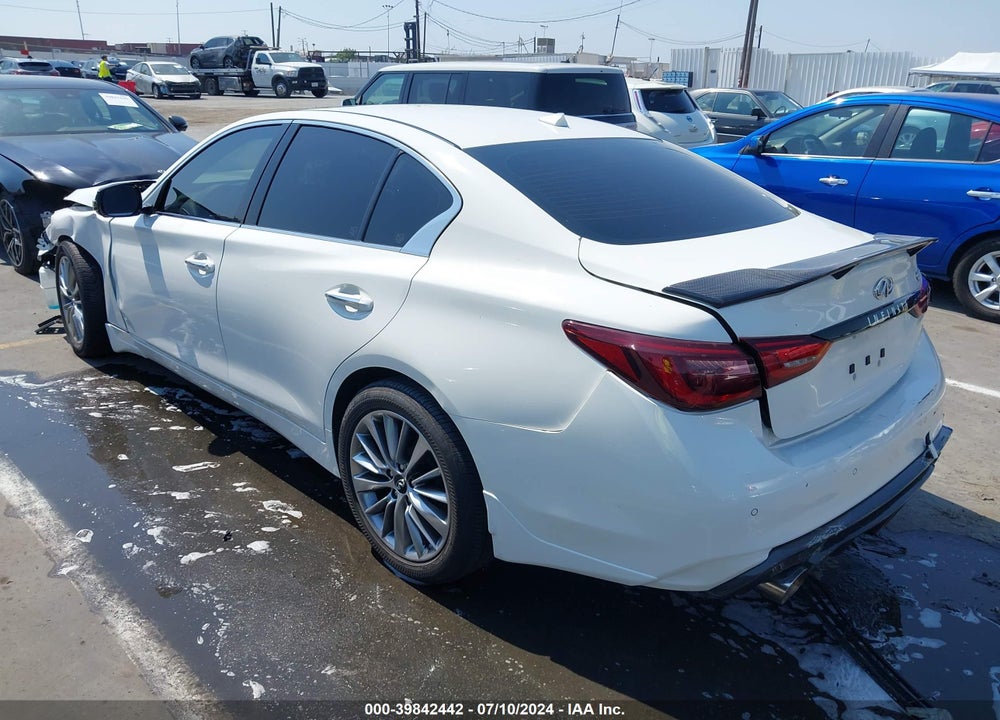 2022 INFINITI Q50 LUXE VIN: JN1EV7BP8NM310703