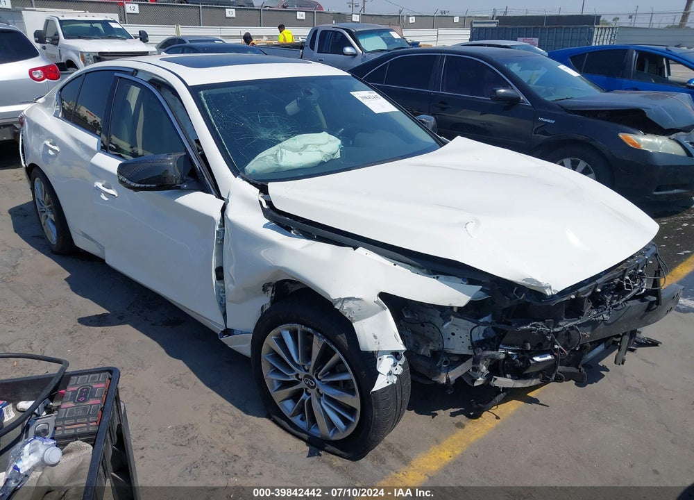 2022 INFINITI Q50 LUXE VIN: JN1EV7BP8NM310703