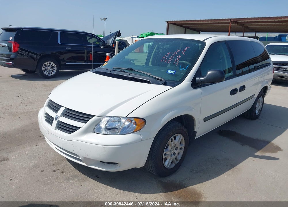 2006 DODGE GRAND CARAVAN SE VIN: 1D4GP24R86B577342