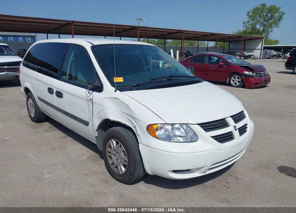 2006 DODGE GRAND CARAVAN SE VIN: 1D4GP24R86B577342
