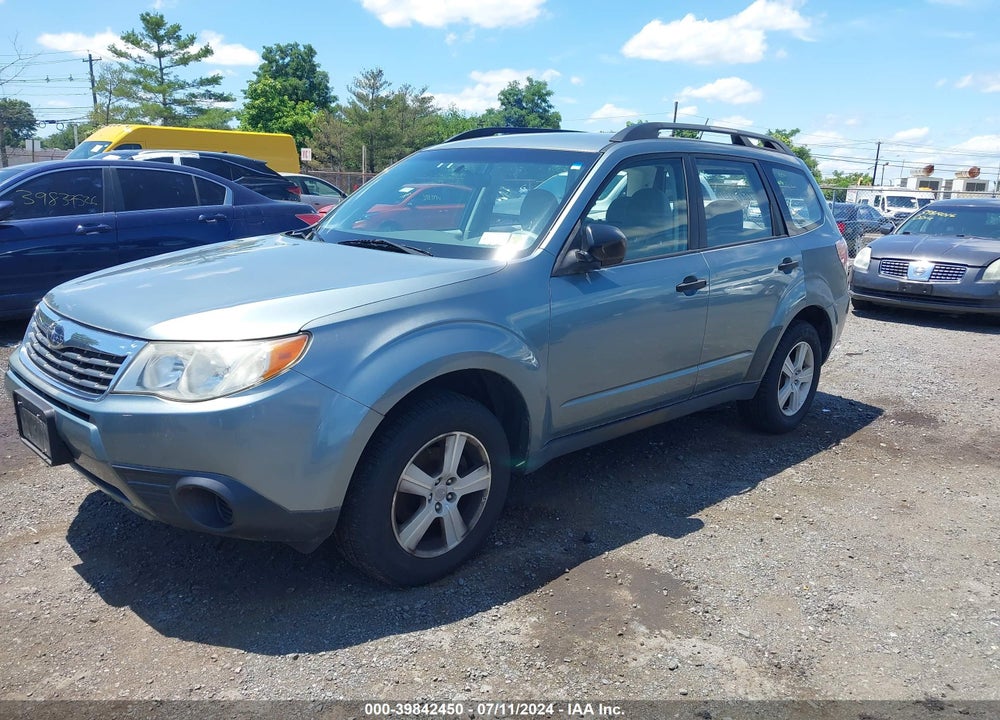 2010 SUBARU FORESTER 2.5X VIN: JF2SH6BC5AH917743