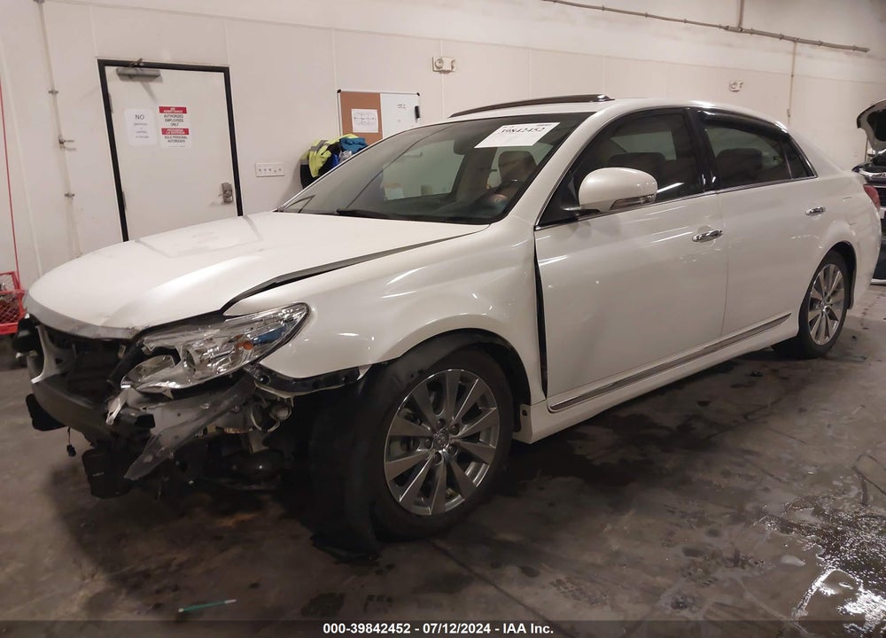 2012 TOYOTA AVALON LIMITED VIN: 4T1BK3DB0CU473020