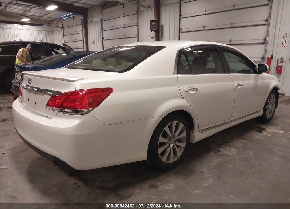 2012 TOYOTA AVALON LIMITED VIN: 4T1BK3DB0CU473020