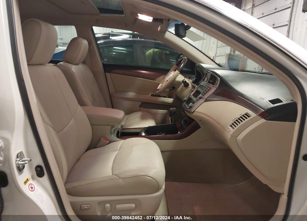 2012 TOYOTA AVALON LIMITED VIN: 4T1BK3DB0CU473020