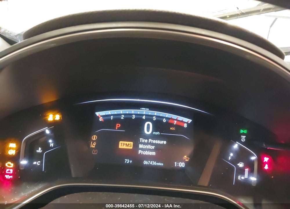 2019 HONDA CR-V TOURING VIN: JHLRW2H94KX018647
