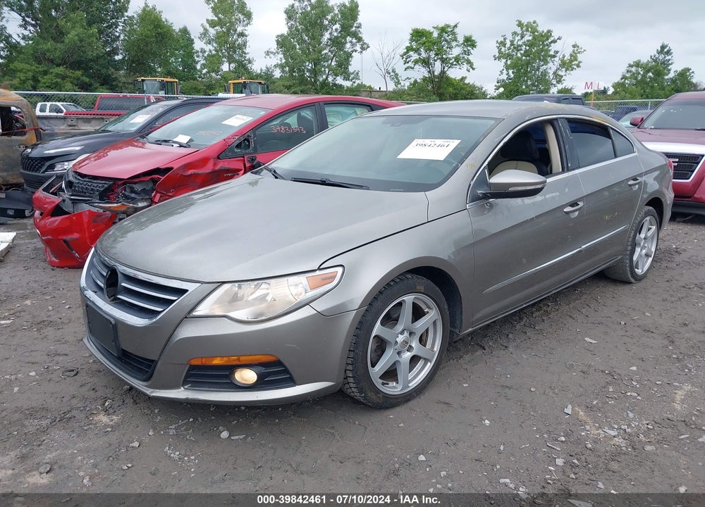 2010 VOLKSWAGEN CC SPORT VIN: WVWML7AN0AE514527