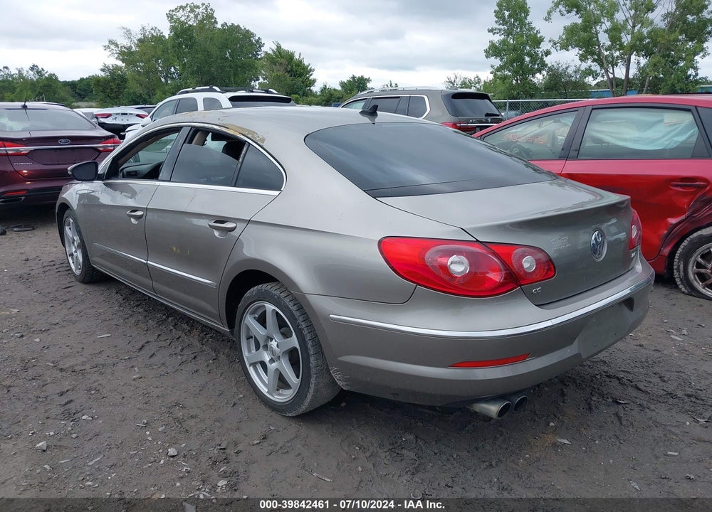 2010 VOLKSWAGEN CC SPORT VIN: WVWML7AN0AE514527