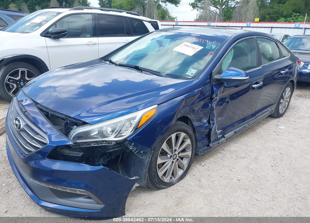 2017 HYUNDAI SONATA VIN: 5NPE34AF7HH582653