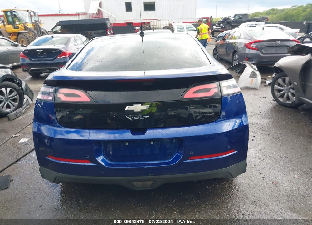 2012 CHEVROLET VOLT VIN: 1G1RD6E42CU109009