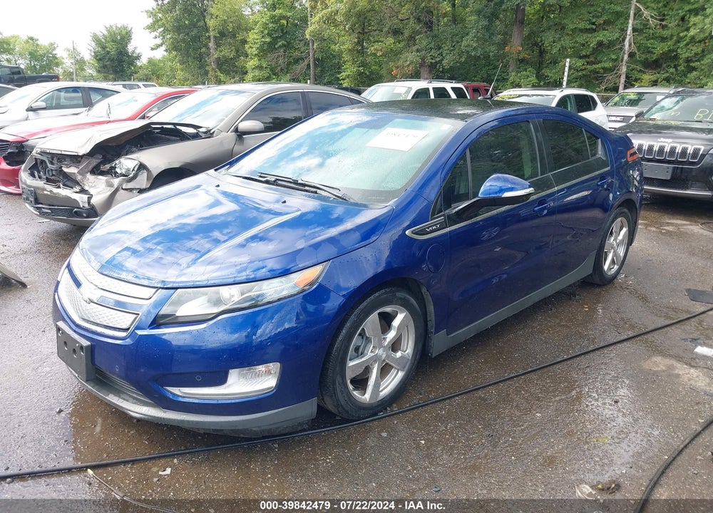 2012 CHEVROLET VOLT VIN: 1G1RD6E42CU109009