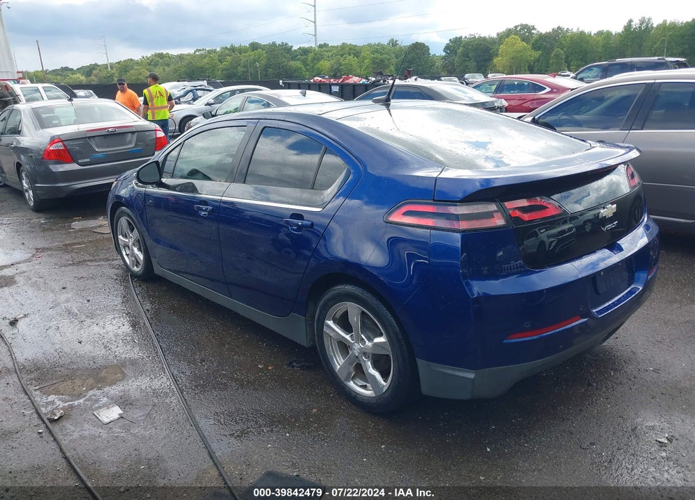 2012 CHEVROLET VOLT VIN: 1G1RD6E42CU109009