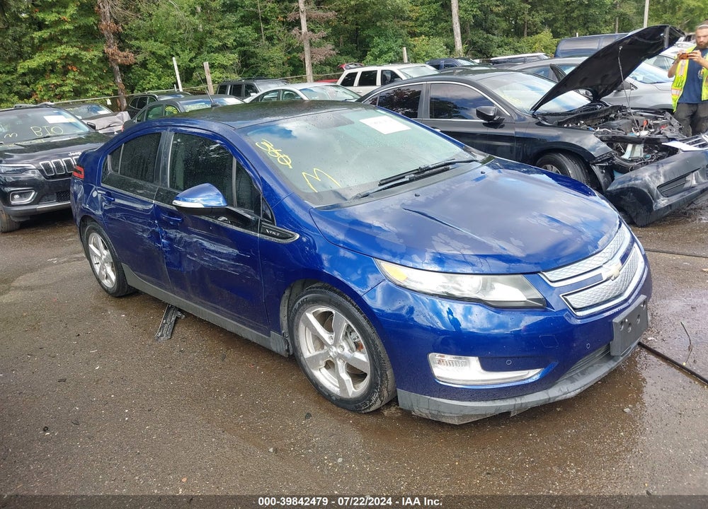 2012 CHEVROLET VOLT VIN: 1G1RD6E42CU109009