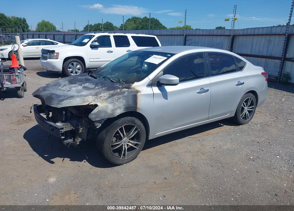 2013 NISSAN SENTRA VIN: 3N1AB7AP1DL746214