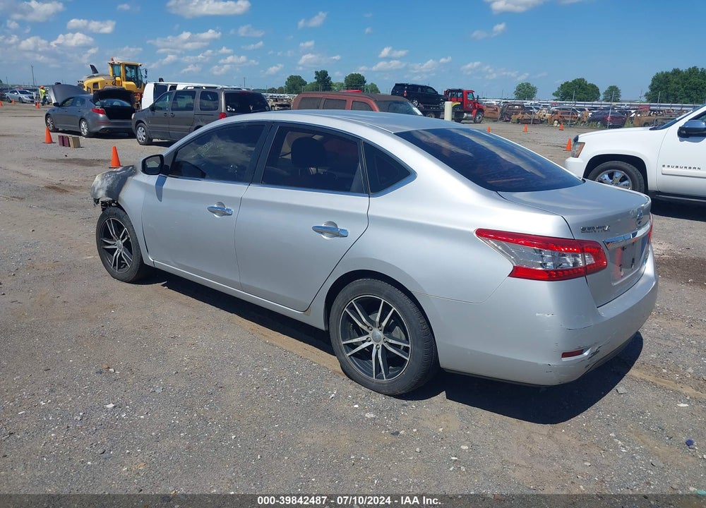 2013 NISSAN SENTRA VIN: 3N1AB7AP1DL746214