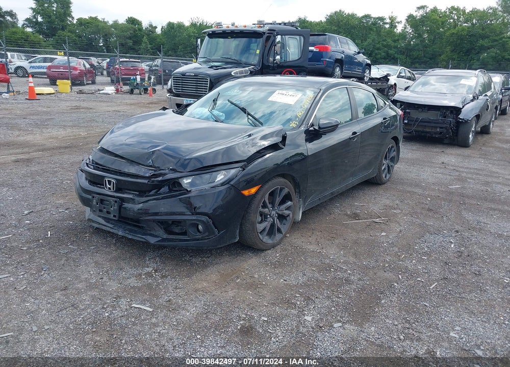 2019 HONDA CIVIC SPORT VIN: 19XFC2F84KE049402