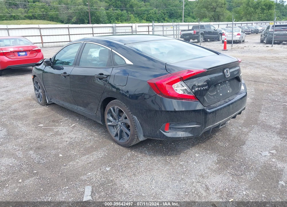 2019 HONDA CIVIC SPORT VIN: 19XFC2F84KE049402
