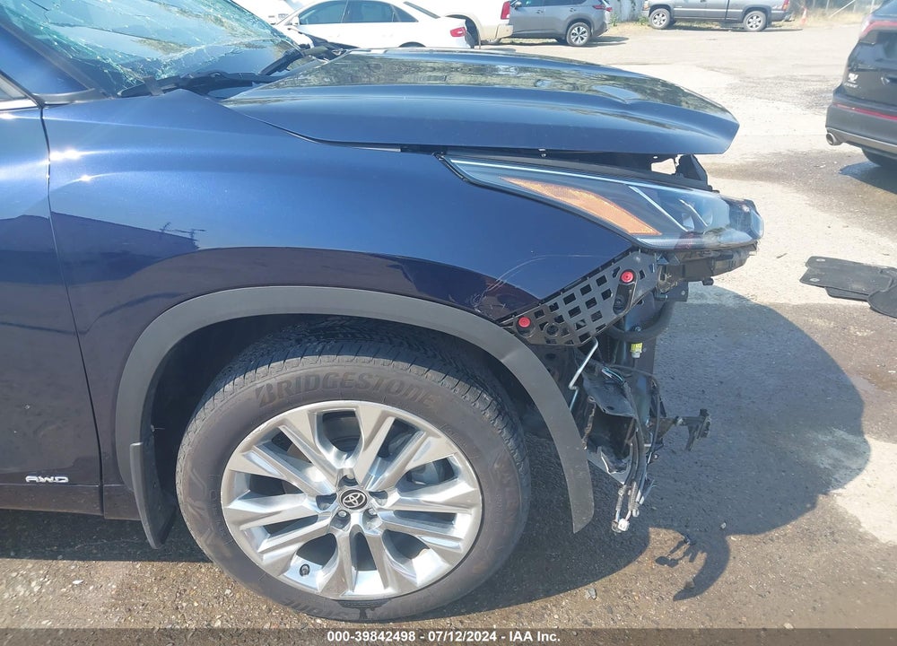 2021 TOYOTA HIGHLANDER HYBRID LIMITED VIN: 5TDXBRCH9MS019454