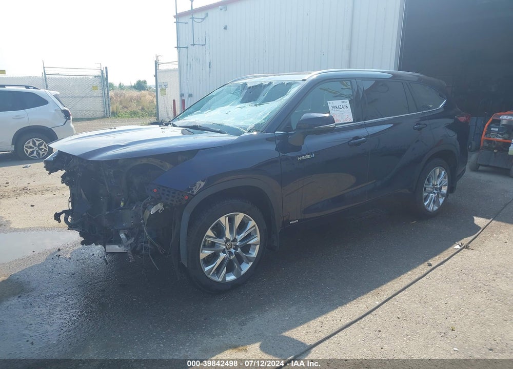 2021 TOYOTA HIGHLANDER HYBRID LIMITED VIN: 5TDXBRCH9MS019454