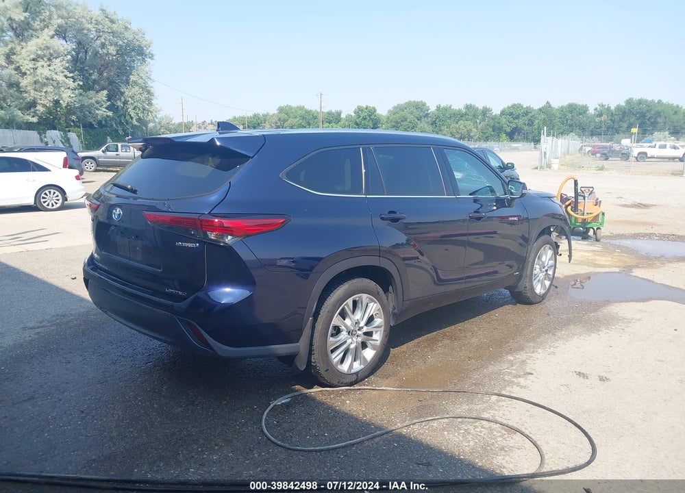 2021 TOYOTA HIGHLANDER HYBRID LIMITED VIN: 5TDXBRCH9MS019454