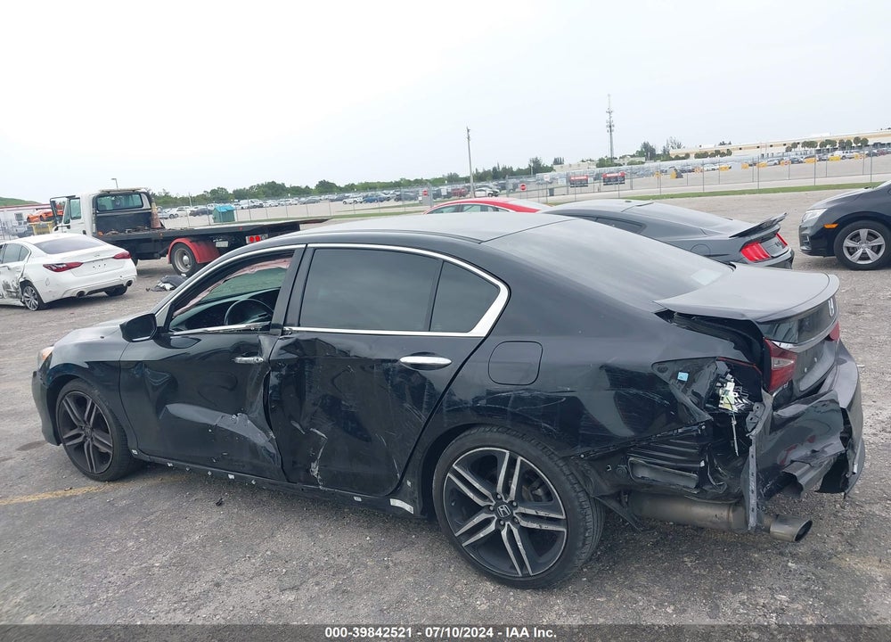 2017 HONDA ACCORD SPORT VIN: 1HGCR2F55HA271757