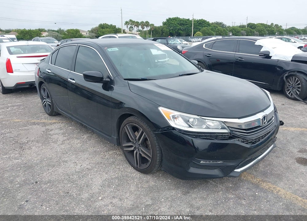 2017 HONDA ACCORD SPORT VIN: 1HGCR2F55HA271757