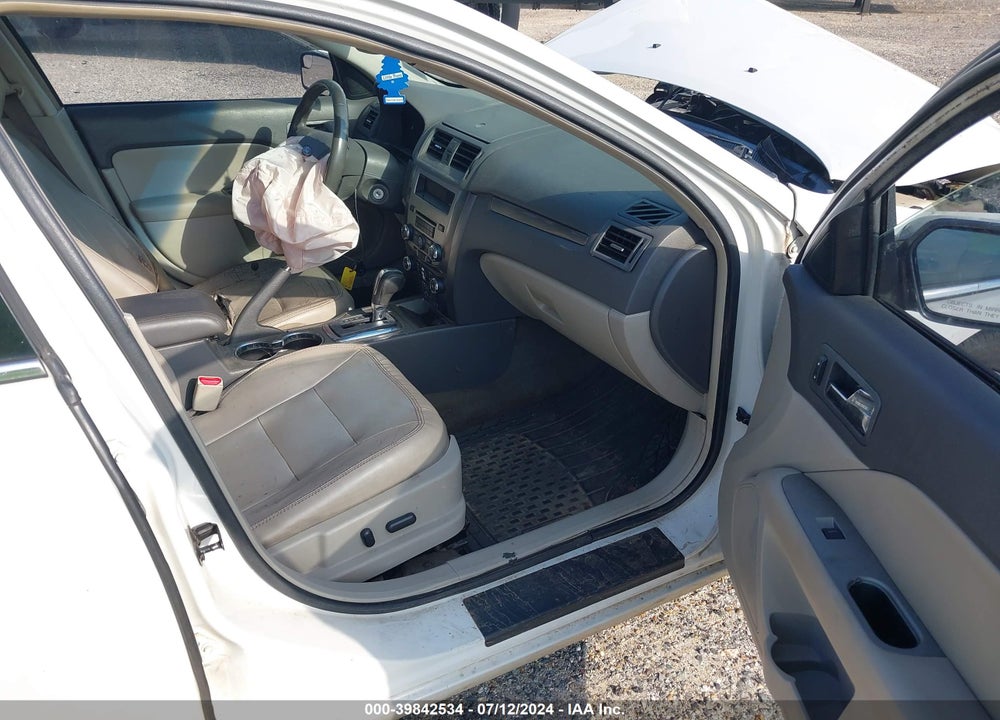 2012 FORD FUSION SEL VIN: 3FAHP0JGXCR227068