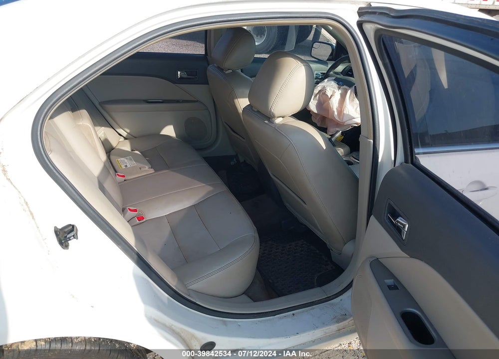 2012 FORD FUSION SEL VIN: 3FAHP0JGXCR227068
