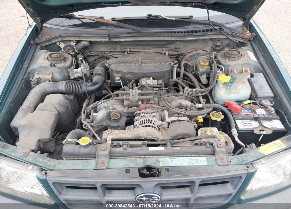 2000 SUBARU FORESTER L VIN: JF1SF6352YH706133