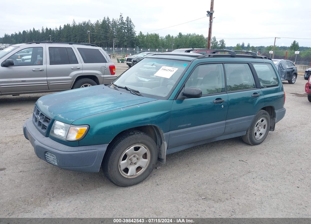 2000 SUBARU FORESTER L VIN: JF1SF6352YH706133