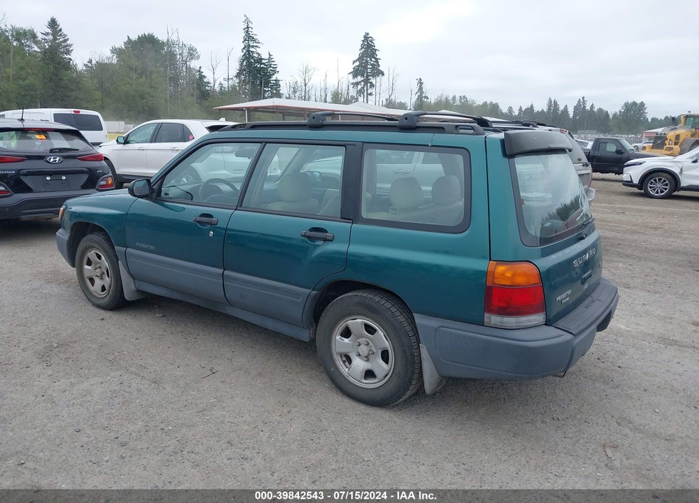 2000 SUBARU FORESTER L VIN: JF1SF6352YH706133