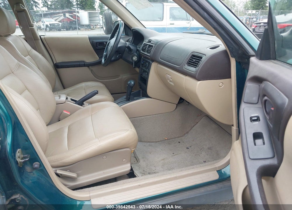 2000 SUBARU FORESTER L VIN: JF1SF6352YH706133