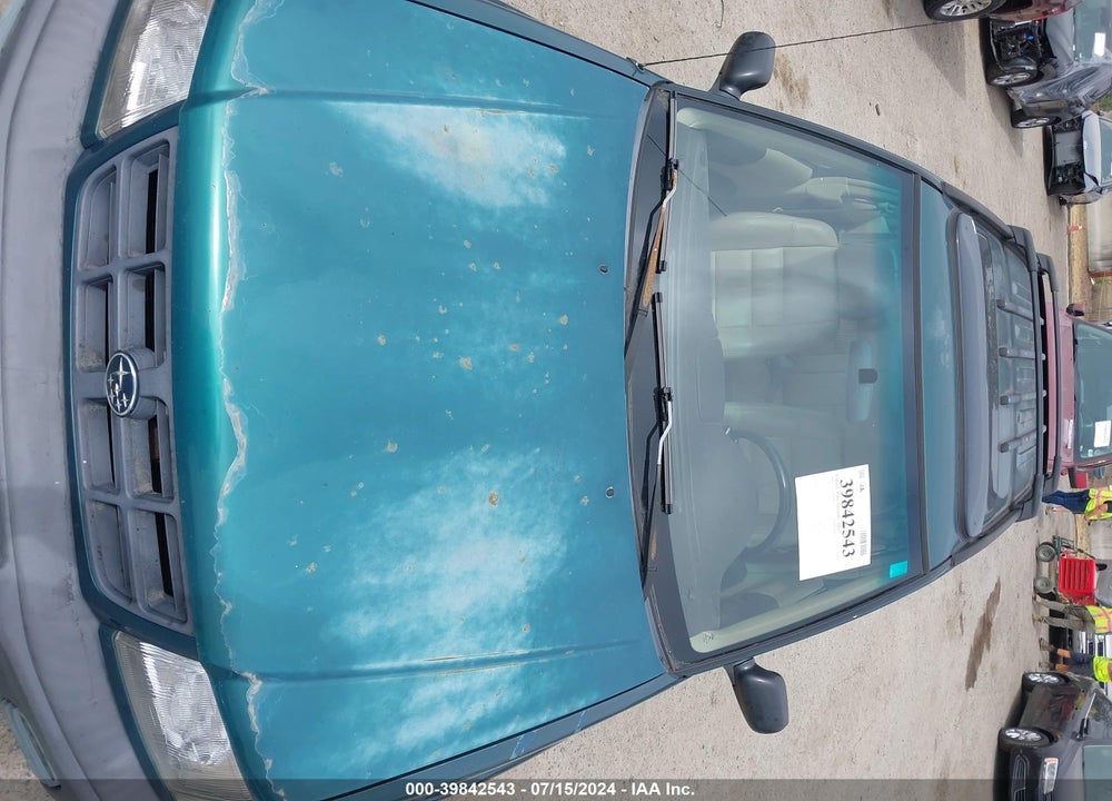 2000 SUBARU FORESTER L VIN: JF1SF6352YH706133