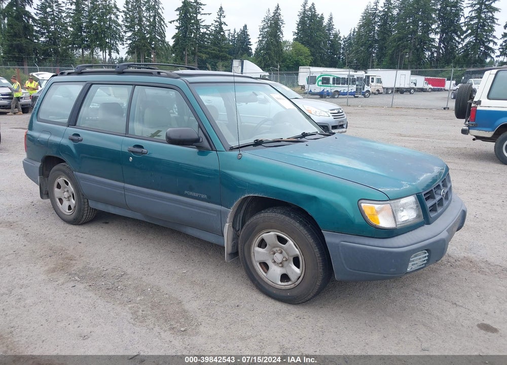 2000 SUBARU FORESTER L VIN: JF1SF6352YH706133