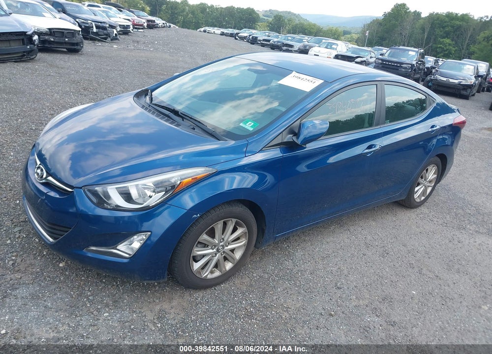 2015 HYUNDAI ELANTRA SE VIN: KMHDH4AE7FU223354