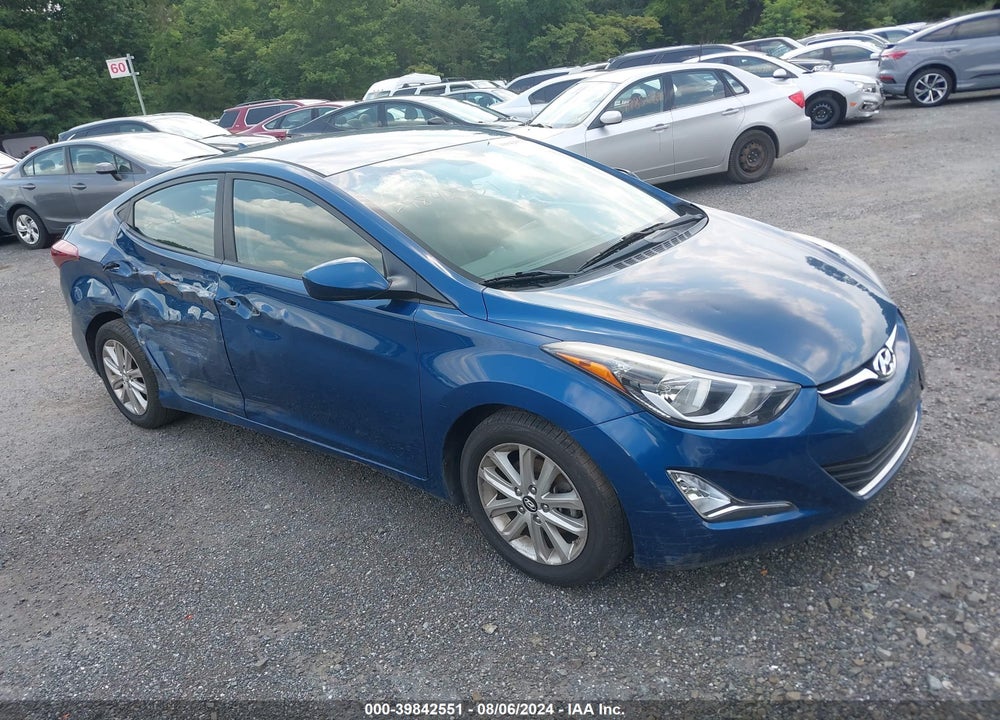 2015 HYUNDAI ELANTRA SE VIN: KMHDH4AE7FU223354