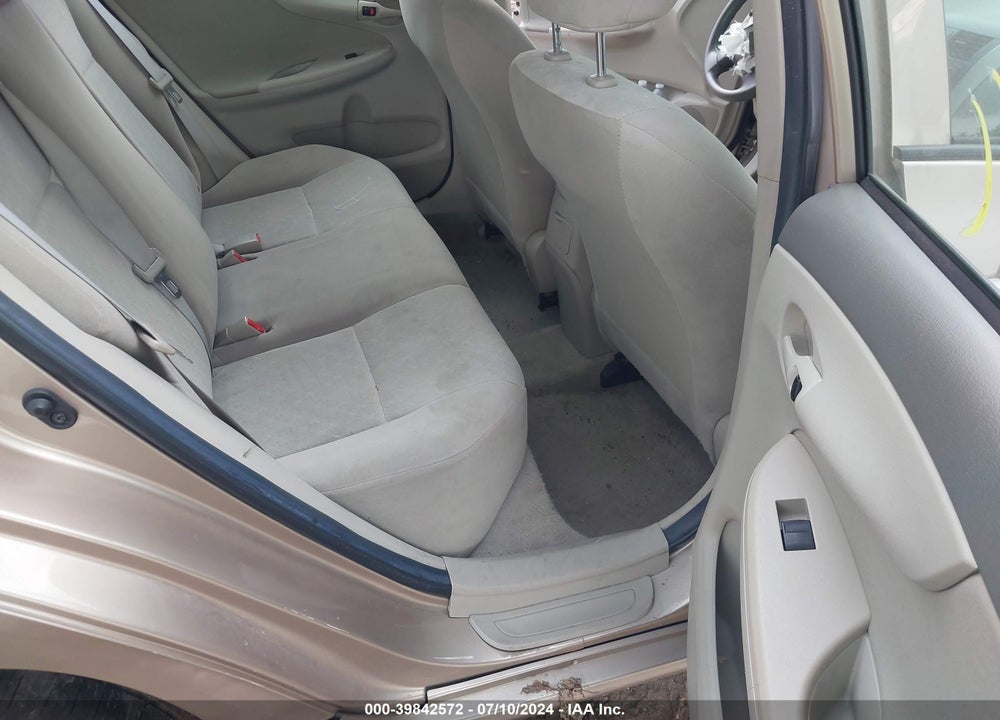 2009 TOYOTA COROLLA LE VIN: 2T1BU40E79C042409
